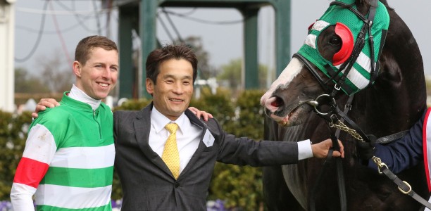 Damian Lane turning Japanese for Caulfield Cup